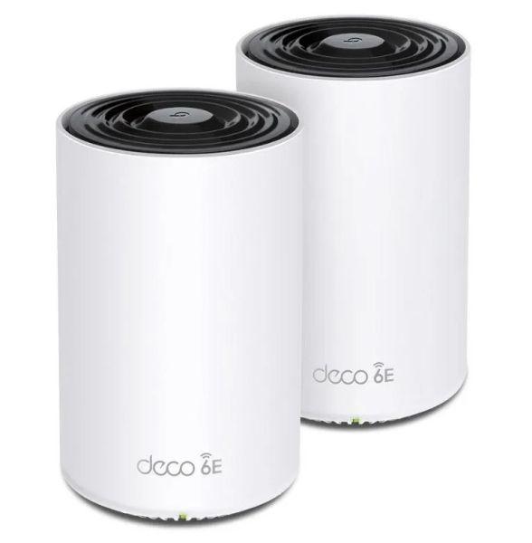 Router wireless TP-Link Deco XE75, WIFI 6E, Mesh, Tri-Band