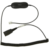 JABRA Smart Cord, QD to RJ9, coiled, with 8-position switch configurator