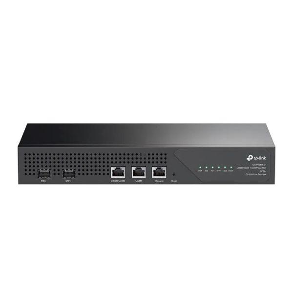 DeltaStream 1-port Pizza-box GPON Optical Line Terminal 1× GPON Port 1× 10 Gbps SFP+ Uplink Port 1× 10/100/1000/2500